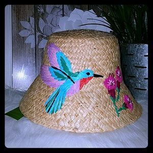 Kate spade Hummingbird cloche hat